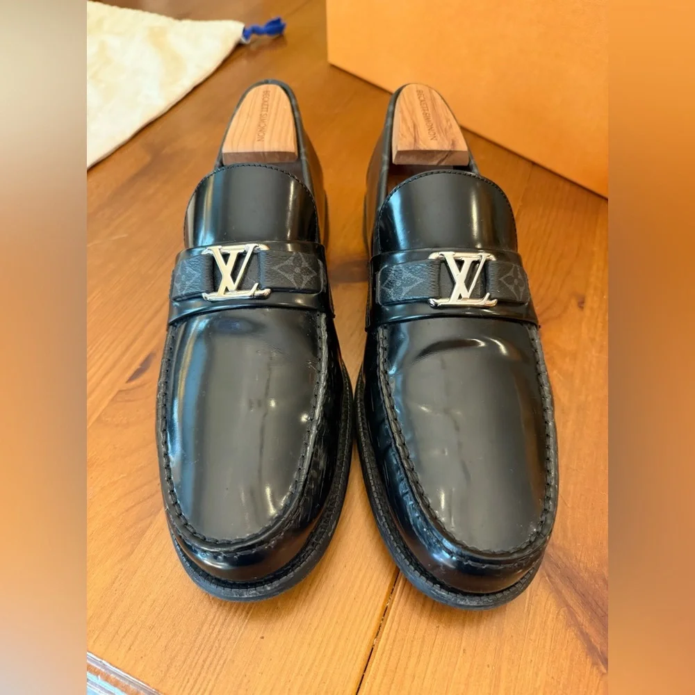 Louis Vuitton Black Men's Loafers - Picture 2 of 11